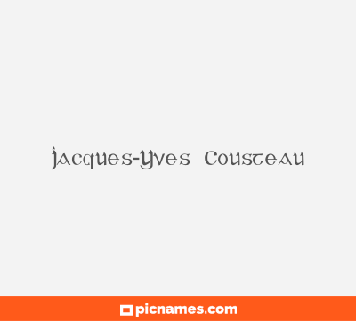 Jacques-Yves Cousteau